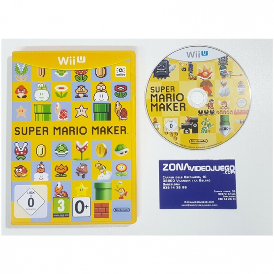 Super Mario Maker, Wii U, Pal-esp