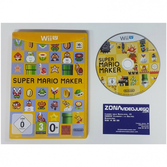 Super Mario Maker, Wii U, Pal-eur