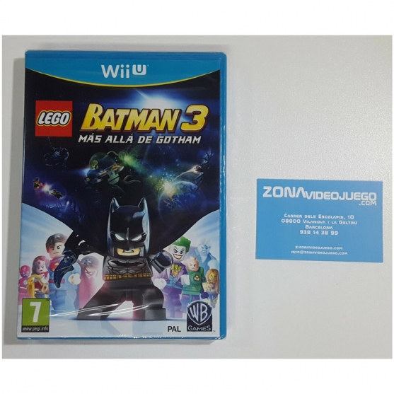 Lego Batman 3 mas alla de Gotham, Nintendo Wii U, Pal-Esp