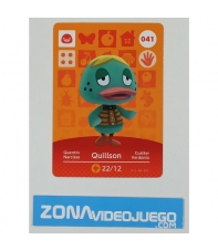 Animal Crossing tarjeta amiibo, 041 Quillson (Cuálter), Original Nintendo