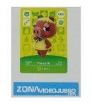 Animal Crossing tarjeta amiibo, 085 Pancetti (Talia), Original Nintendo