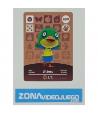 Animal Crossing tarjeta amiibo, 039 Jitters (Camelio), Original Nintendo