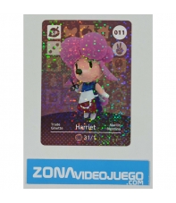 Animal Crossing tarjeta amiibo, SP 011 Harriet (Marilín), Original Nintendo