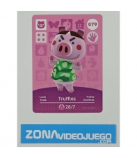 Animal Crossing tarjeta amiibo, 079 Truffles (Trufas), Original Nintendo