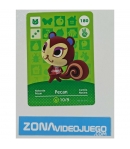 Animal Crossing tarjeta amiibo, 180 Pecan (Camila), Original Nintendo