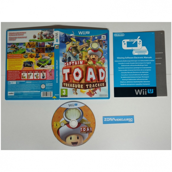 Captain Toad Treasure Tracker, Nintendo Wii U. Pal-Esp