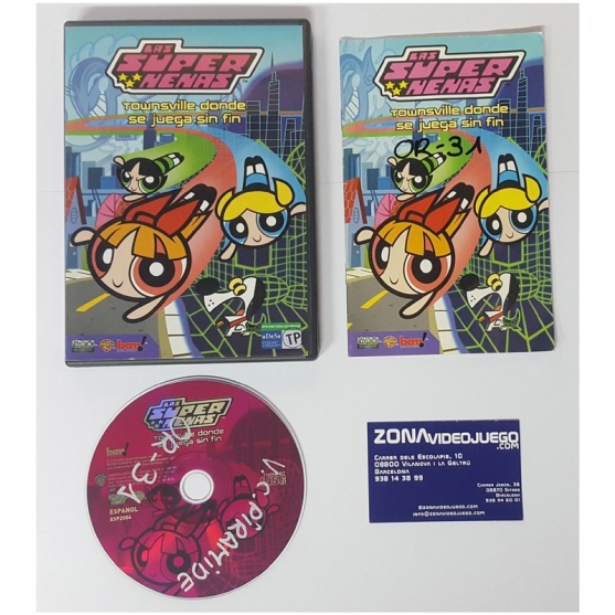 LAS SUPER NENAS TOWNSVILLE DONDE SE JUEGA SIN FIN, PC CD-ROM, ESPAÑOL
