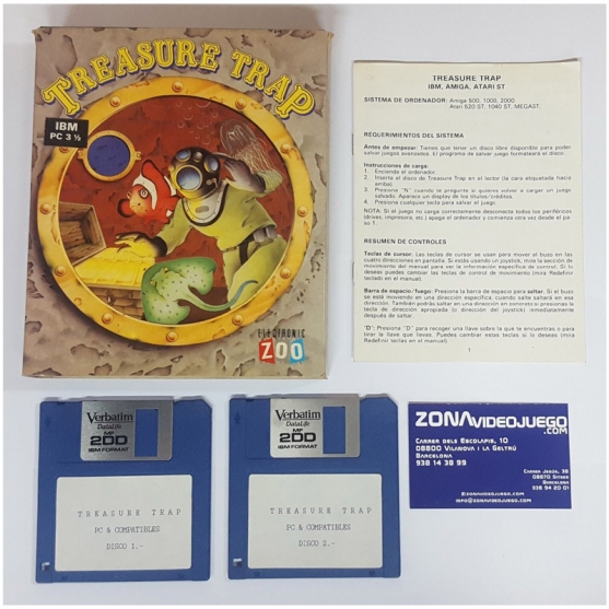 Treasure Trap, Pc, caja grande de cartón