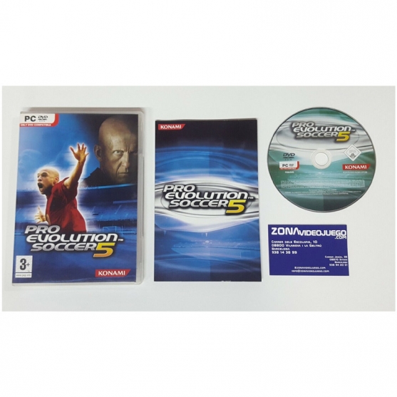 Pro evolution soccer 5, Pc dvd-rom