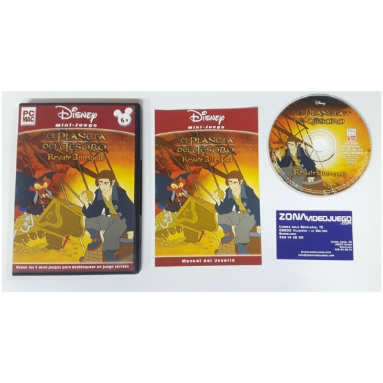 Disney Mini Juego El Planeta del Tesoro Rescate Arriesgado, Pc cd-rom