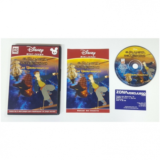 Disney Mini Juego El Planeta del Tesoro Las Tesoro-Regatas, Pc cd-rom