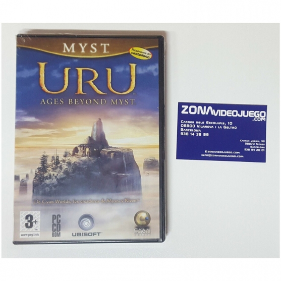 Uru Ages Beyond Myst, Pc cd-rom