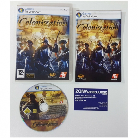 Sid Meier's Civilization IV Colonization Expansión, PC