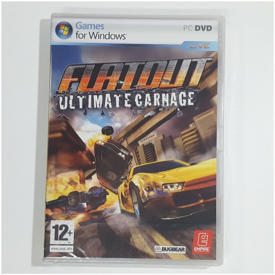 Flatout Ultimate Carnarge, Pc-Dvd-Rom