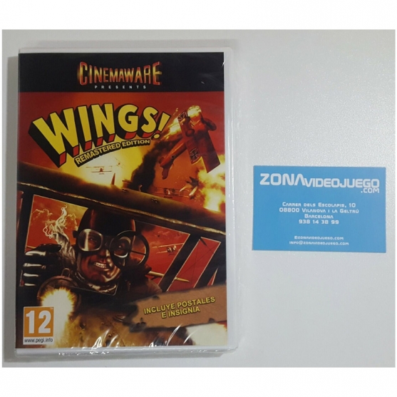 Wings! Remastered Edition, Pc Dvd-Rom