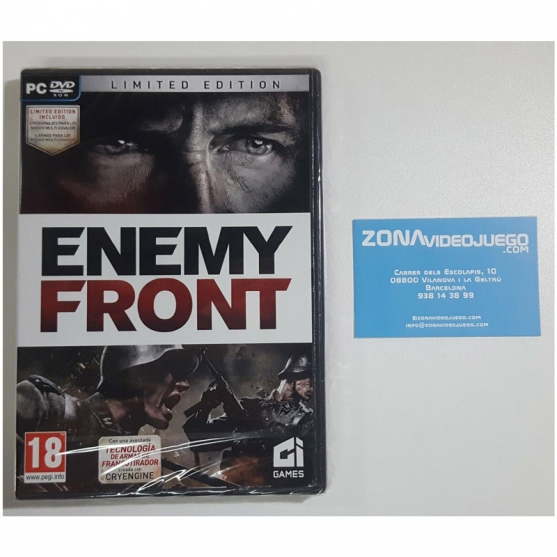 Enemy Front Limited Edition, Pc Dvd-Rom