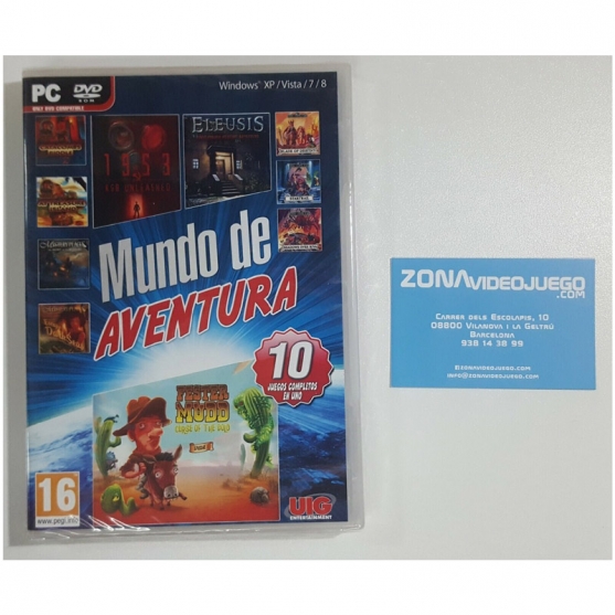 Mundo de Aventuras 10 juegos completos en 1, Pc Dvd-Rom
