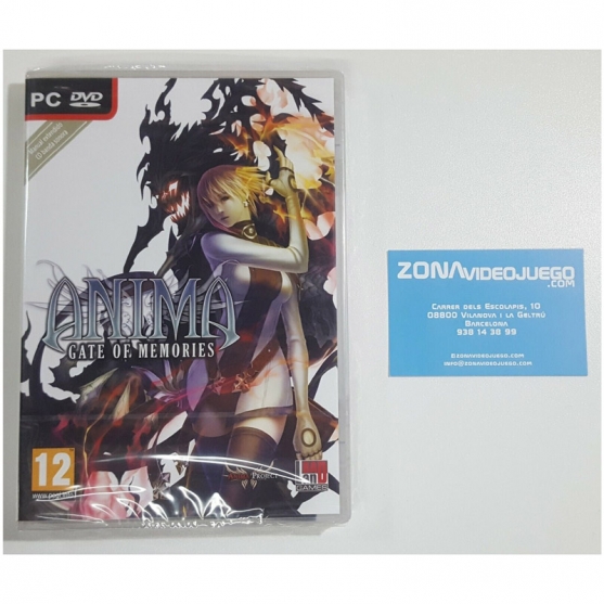 Anima: Gate of Memories, Pc Dvd-Rom