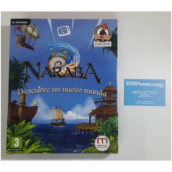 Naraba Descubre un nuevo mundo, Pc-Dvd-rom