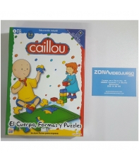 Caillou El cuerpo, formas y puzzles, Pc-Cd-rom