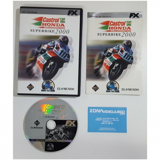 Castrol Honda Superbike 2000, Pc-cd-rom