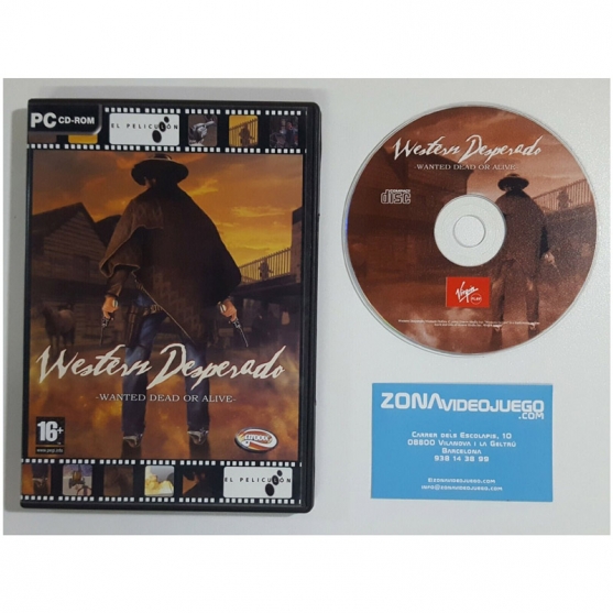 Western Desperado Wanted Dead or Alive, Pc-cd-rom
