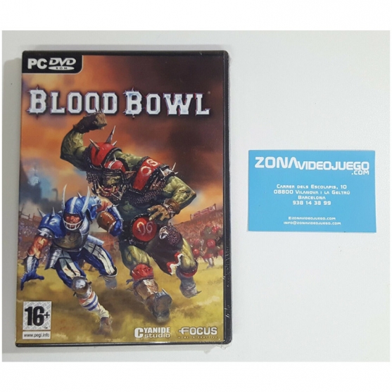 Blood Bowl, Pc dvd Rom