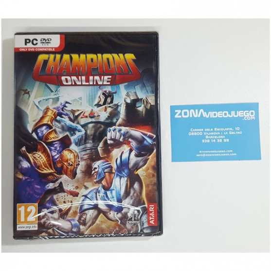 Champions Online. Pc dvd Rom