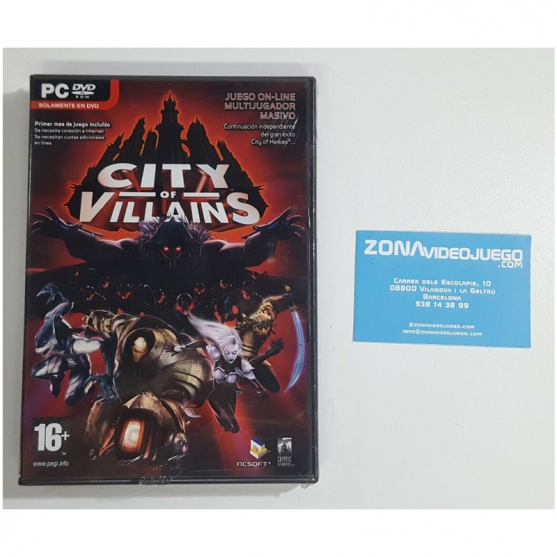 City of Villains, Pc dvd Rom