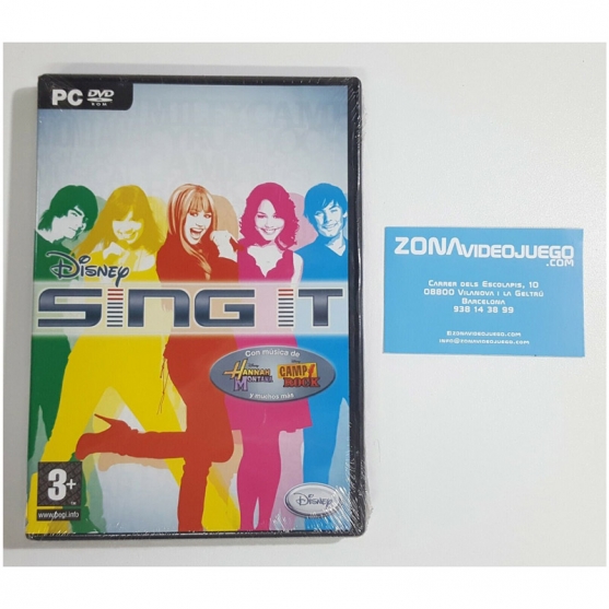 Disney Sing It, Pc dvd Rom