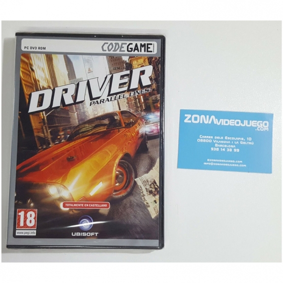 Driver Parallel Lines, Pc dvd Rom