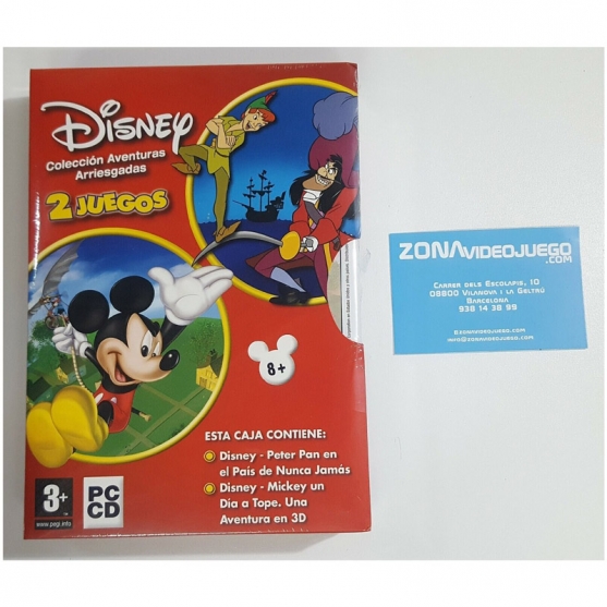 Disney 2 juegos Mickey y Peter Pan, Pc cd Rom