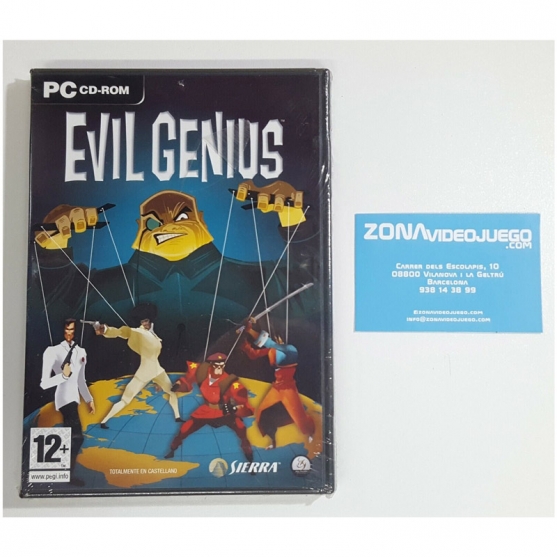 Evil Genius, Pc cd Rom