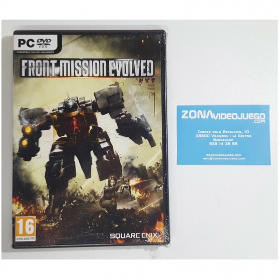 Front Mission Evolved, Pc DVD Rom