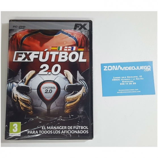 Fx Fútbol 2.0, Pc DVD Rom
