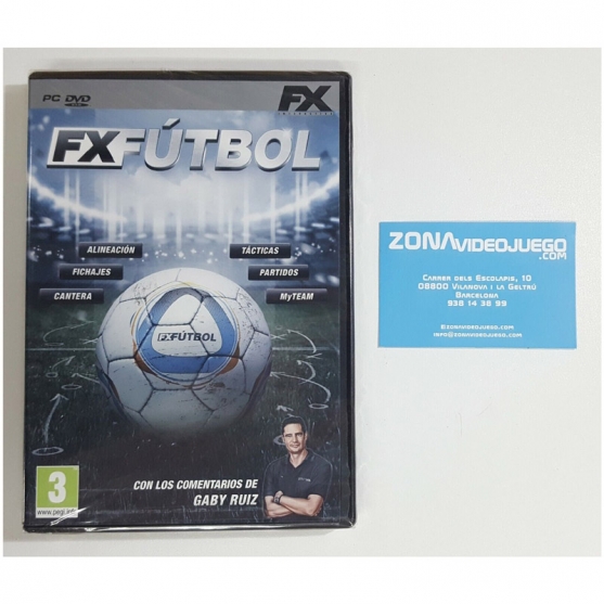 Fx Fútbol, Pc DVD Rom
