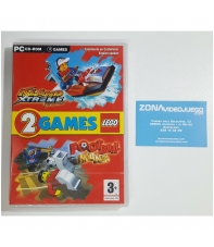 Lego 2 Juegos, Island Xtreme Stutnts y Football, Pc cd Rom