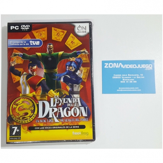 La Leyenda del Dragón, Pc Dvd Rom