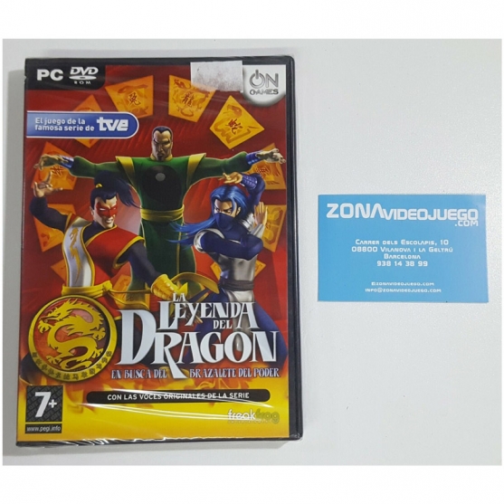 La Leyenda del Dragón, Pc Dvd Rom