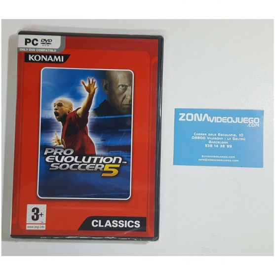 Pro Evolution Soccer 5. Pc dvd Rom