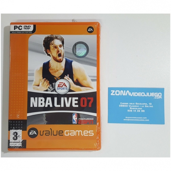Nba Live 07. Pc dvd Rom