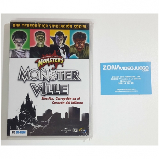 Monster Ville. Pc cd Rom