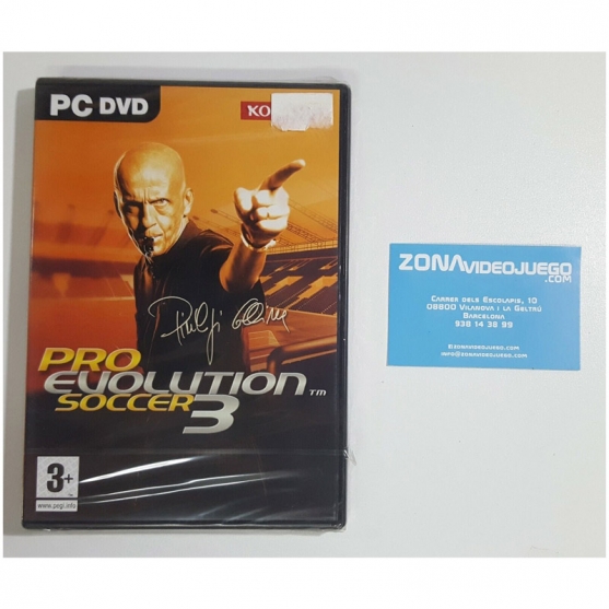 Pro Evolution Soccer 3. Pc dvd Rom