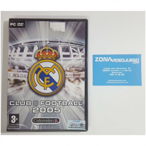 Real Madrid Club Football. Pc dvd Rom