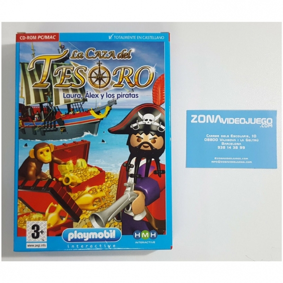 Playmobil La Caza del Tesoro. Pc cd Rom