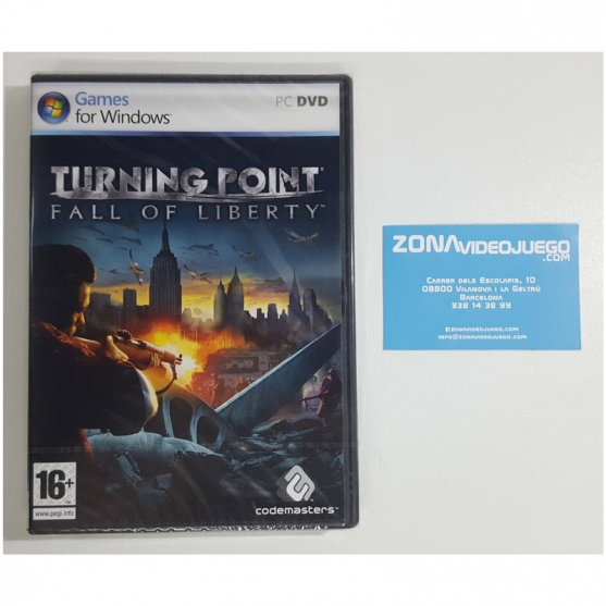 Turning Point Fall of Liberty. Pc dvd Rom
