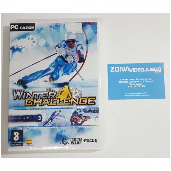 Winter Challenge, PC cd ROM