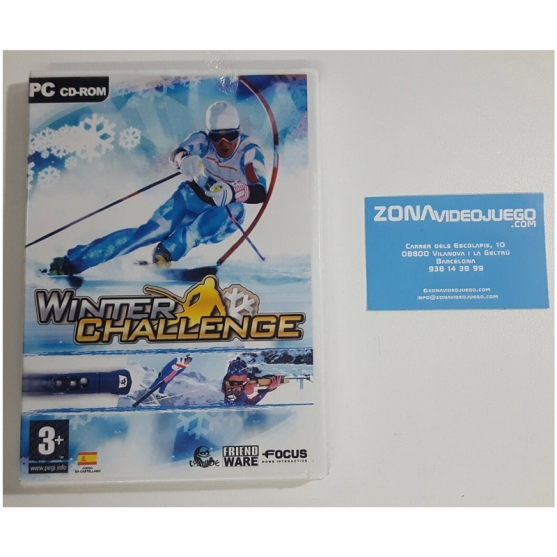 Winter Challenge, PC cd ROM