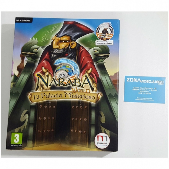 Naraba World El Palacio Misterioso, PC Cd ROM