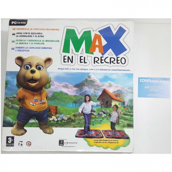 Max en el Recreo con Alfombra, PC Cd ROM